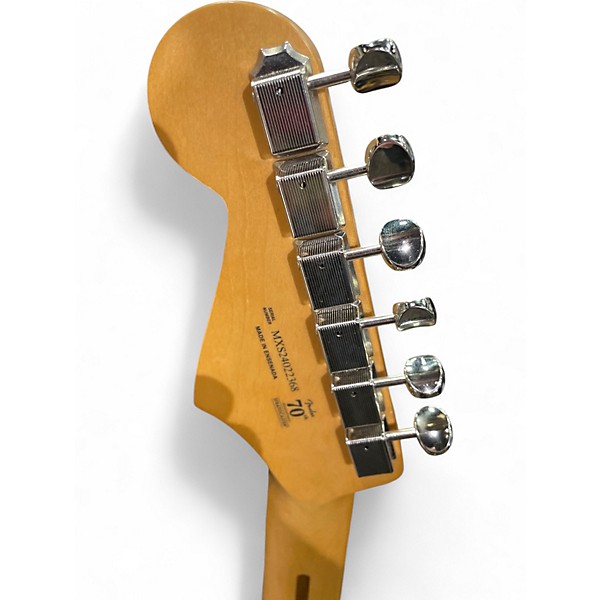 Used Fender Player II stratacaster TV Yellow Solid Body Electric Guitar