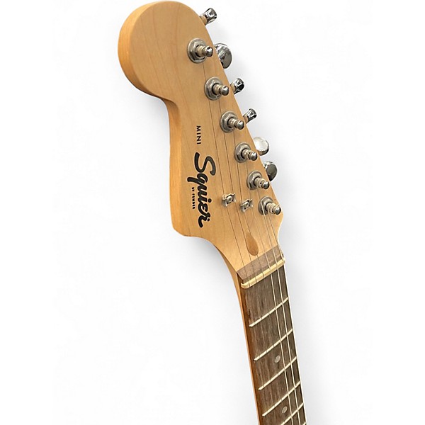 Used Squier Mini Affinity Stratocaster Left Handed Black Electric Guitar