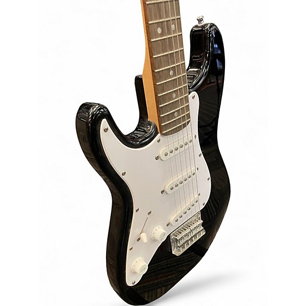 Used Squier Mini Affinity Stratocaster Left Handed Black Electric Guitar