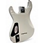 Used Schecter Guitar Research Demon 7 String White Solid Body Electric Guitar