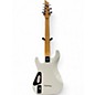 Used Schecter Guitar Research Demon 7 String White Solid Body Electric Guitar