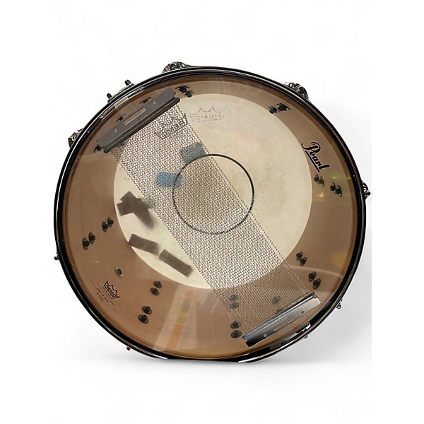 Used Pearl 14X8 DECADE SERIES LIMITED EDITION Black Drum