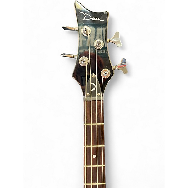 Used Dean Edge 09 4 String red Electric Bass Guitar