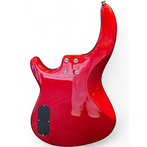 Used Dean Edge 09 4 String red Electric Bass Guitar