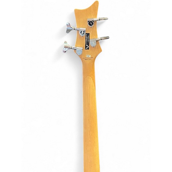 Used Dean Edge 09 4 String red Electric Bass Guitar