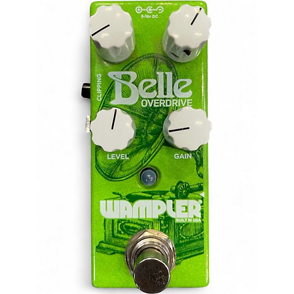 Used Wampler BELLE OVERDRIVE Effect Pedal