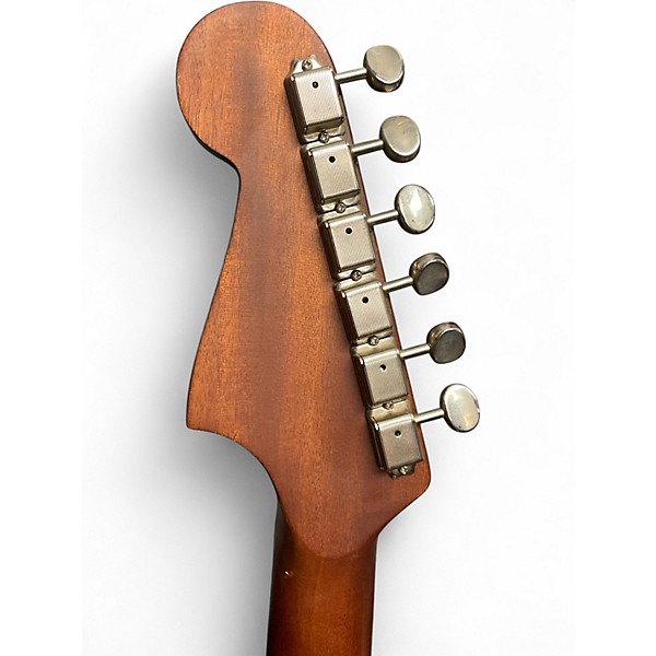 Used Fender Newporter Player Arctic White Acoustic Electric Guitar