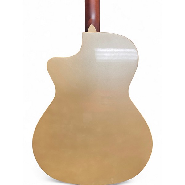 Used Fender Newporter Player Arctic White Acoustic Electric Guitar