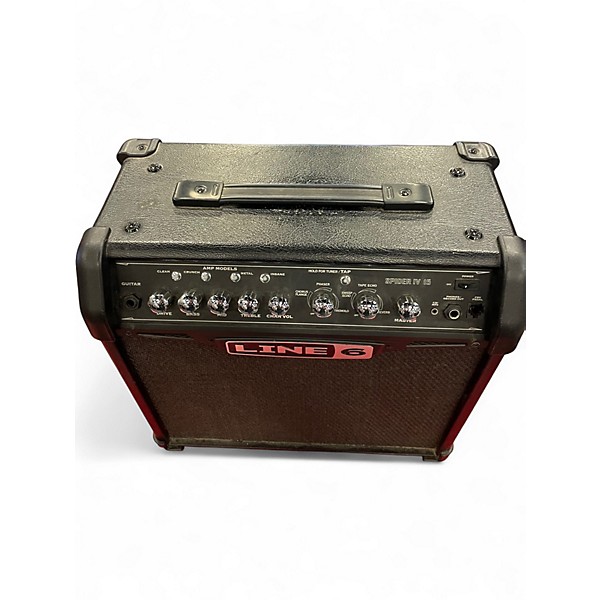 Used Line 6 Spider IV 15W 1X8 Guitar Combo Amp