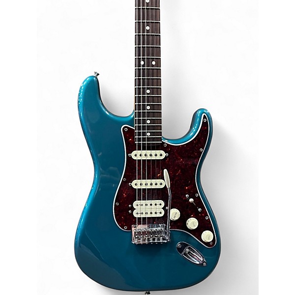 Used Fender player II Stratocaster HSS Ocean Turquoise Solid Body Electric Guitar