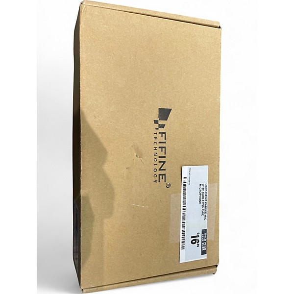 Used Fifine KAROKE MIC WITH CABLE Dynamic Microphone