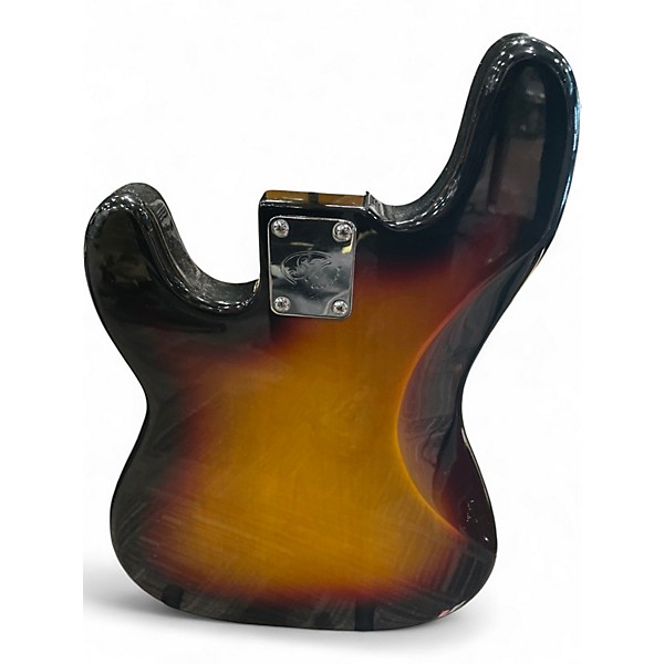 Used SX Vintage P-Bass 2 Color Sunburst Electric Bass Guitar