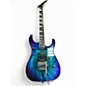 Used Jackson EERIE DESS SL3 HSS SWIRL PURPLE GREEN BLUE SWIRL Solid Body Electric Guitar thumbnail