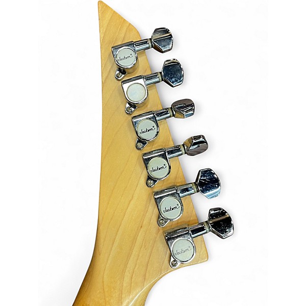 Used Jackson EERIE DESS SL3 HSS SWIRL PURPLE GREEN BLUE SWIRL Solid Body Electric Guitar