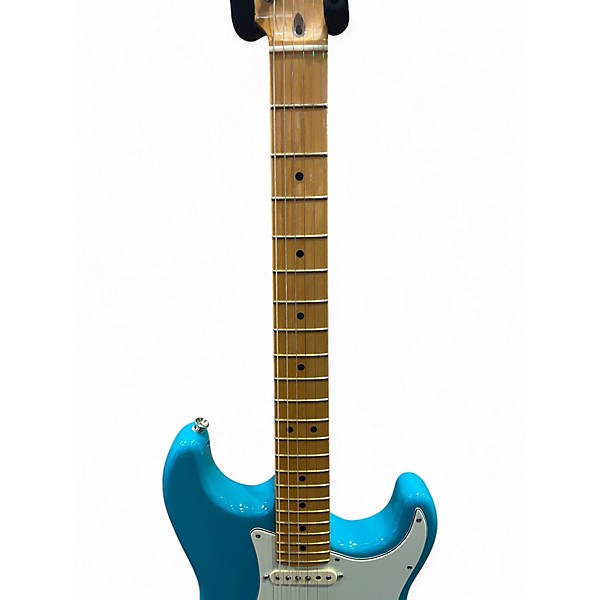 Used 2021 Fender American Professional II Stratocaster MIAMI BLUE Solid Body Electric Guitar