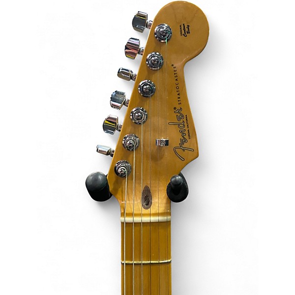 Used 2021 Fender American Professional II Stratocaster MIAMI BLUE Solid Body Electric Guitar