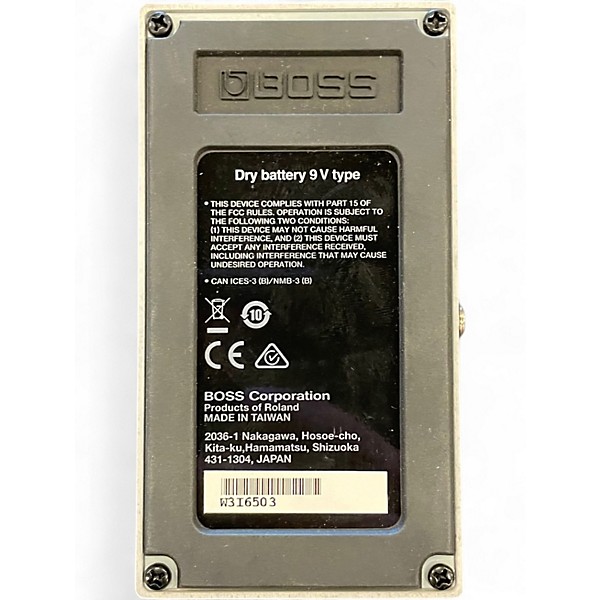 Used BOSS TU3 Chromatic Tuner Pedal