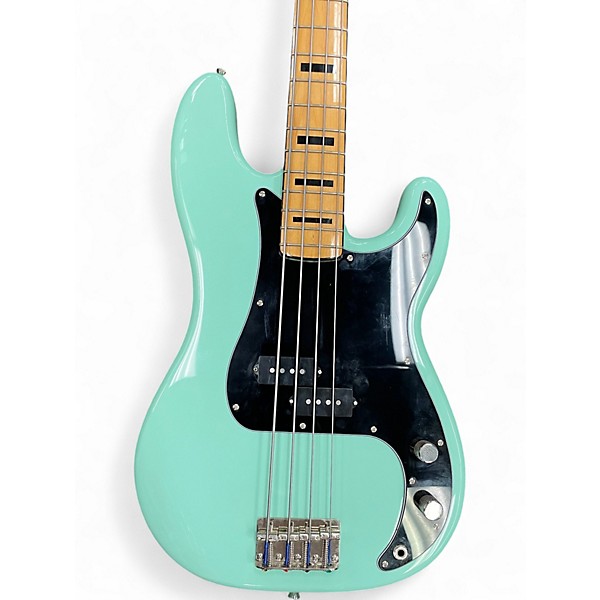 Used Squier CLASSIC VIBE 70S PRECISION BASS Seafoam Green Electric Bass Guitar