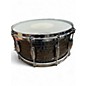 Used Gretsch Drums 14X6.5 Hammered Steel Black Nickel Snare Drum thumbnail