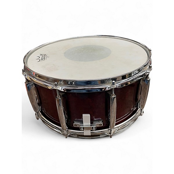 Used Pearl 14X6.5 Masters Studio Birch Snare Cherry Stain Drum