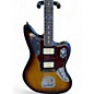 Used Fender KURT COBAIN ROAD WORN JAGUAR 3 Tone Sunburst Solid Body Electric Guitar
