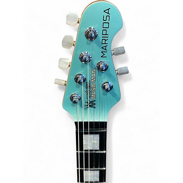 Used Ernie Ball Music Man MARIPOSA DORADO GREEN Solid Body Electric Guitar