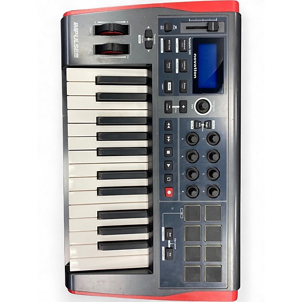 Used Novation Impulse 25 Key MIDI Controller
