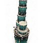 Used Pearl 7 Piece Vision Birch Blue Fade Drum Kit