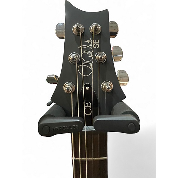 Used PRS SE CE24 Trans charcoal Solid Body Electric Guitar
