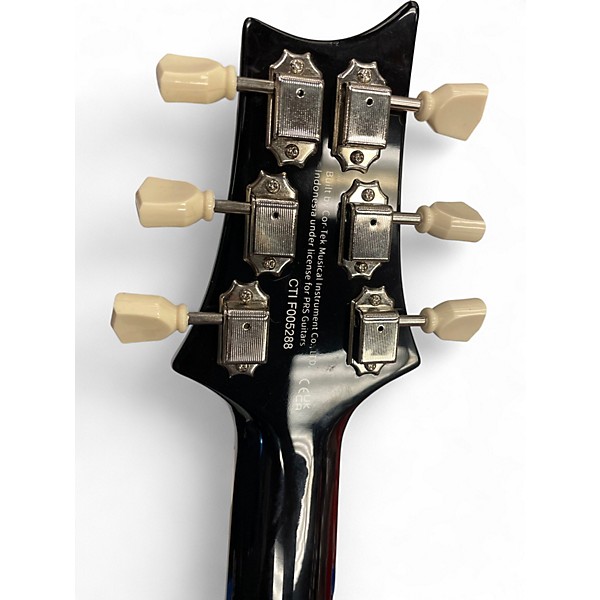 Used PRS SE Singlecut McCarty 594 Black Gold Solid Body Electric Guitar