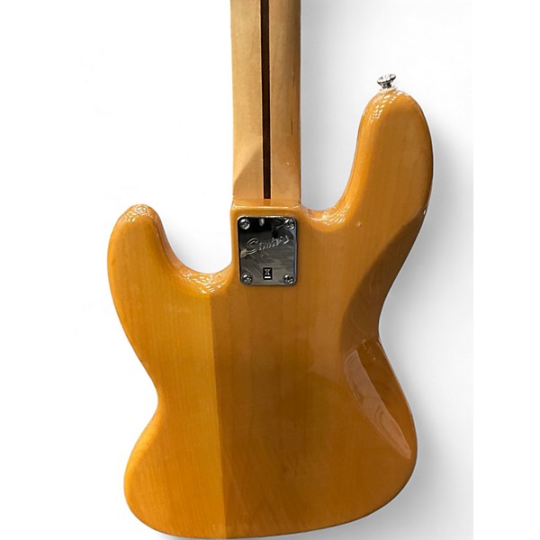 Used Squier Classic Vibe 70s Jazz Bass Natural Electric Bass Guitar