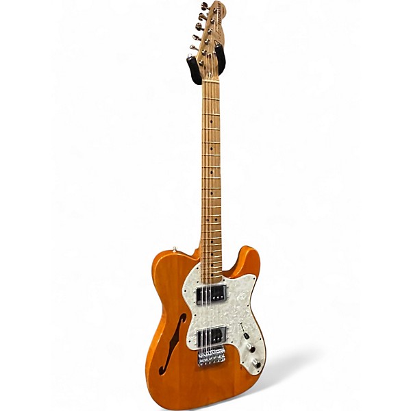 Used Fender Vintera 70s Telecaster Thinline AGED NATURAL Hollow Body Electric Guitar