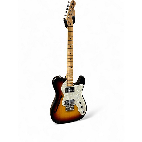 Used Fender '72 THINLINE TEECASTER 3 Color Sunburst Hollow Body Electric Guitar