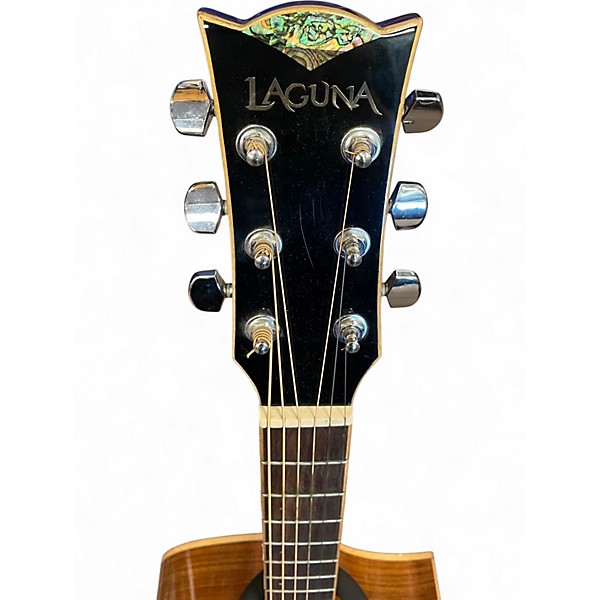 Used Laguna LG6CE-OV Natural Acoustic Electric Guitar