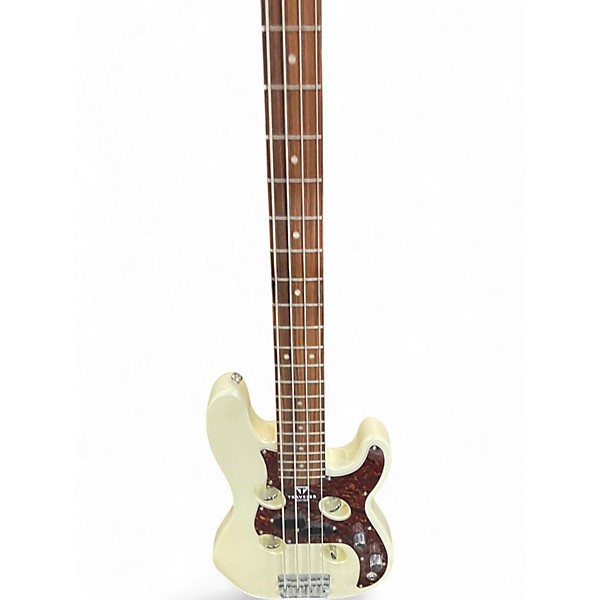 Used Traveler Guitar TB4P Pearl White Electric Bass Guitar