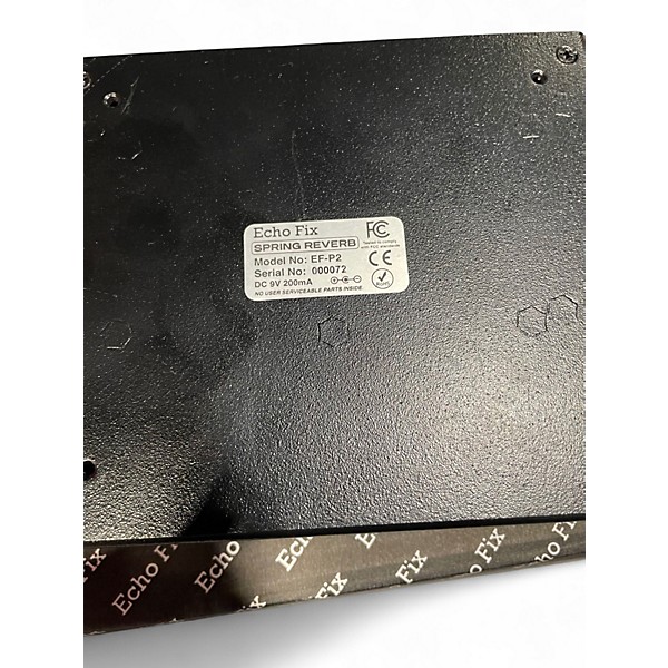 Used Echo Fix SPRING REVERB Effect Pedal