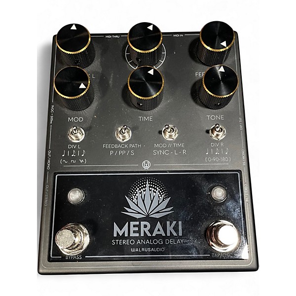 Used Walrus Audio Meraki Limited Edition Effect Pedal