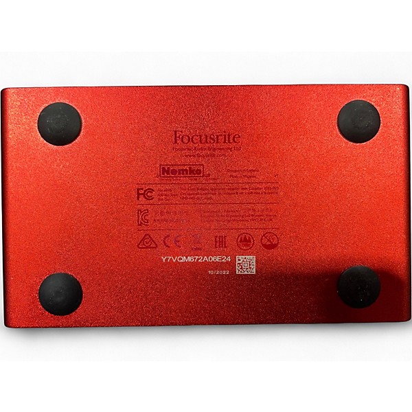 Used Focusrite Scarlett Solo Audio Interface