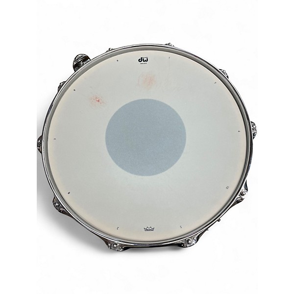 Used 2000s DW 14X4 Collectors Series Piccolo Satin Natural Maple Snare Drum