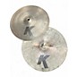 Used Zildjian 14in K Custom Dark Hi Hat Pair Cymbal thumbnail