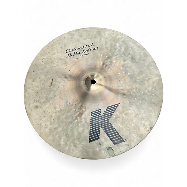 Used Zildjian 14in K Custom Dark Hi Hat Pair Cymbal