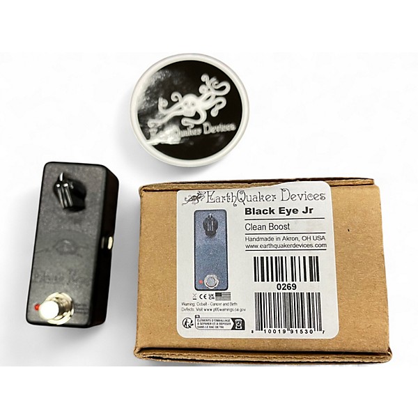 Used EarthQuaker Devices BLACK EYE JR CLEAN BOOST Effect Pedal