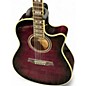 Used Ibanez AEF30E VIOLET Acoustic Electric Guitar