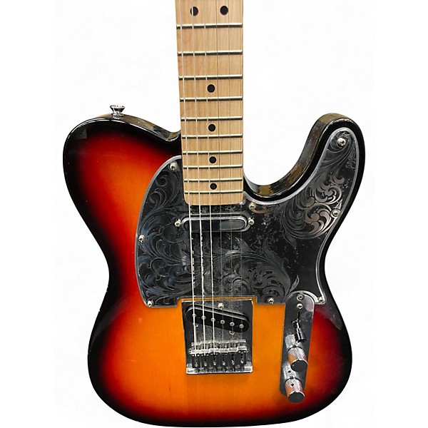 Used Squier Affinity Telecaster Sunburst Solid Body Electric Guitar