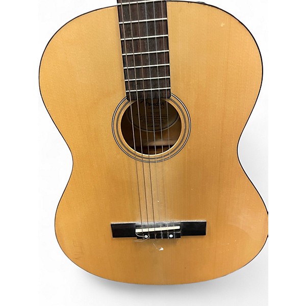 Used Fender ESC105 Natural Classical Acoustic Guitar