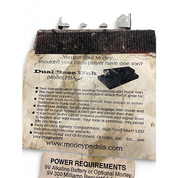 Used Morley LITTLE ALLIGATOR Effect Pedal