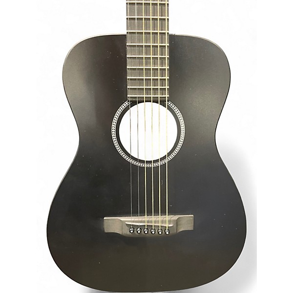 Used Martin LX LITTLE MARTIN LEFT HANDED BLACK Acoustic Guitar