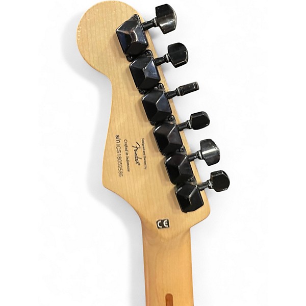 Used Squier Bullet Trem HSS METALLIC BLACK Solid Body Electric Guitar