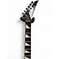 Used Jackson JS32 BLACK WITH WHITE BEVEL Solid Body Electric Guitar