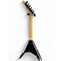 Used Jackson JS32 BLACK WITH WHITE BEVEL Solid Body Electric Guitar
